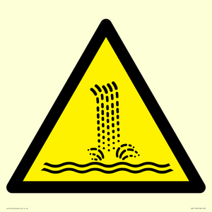 W517 Warning: Artificial waterfall/water cascade